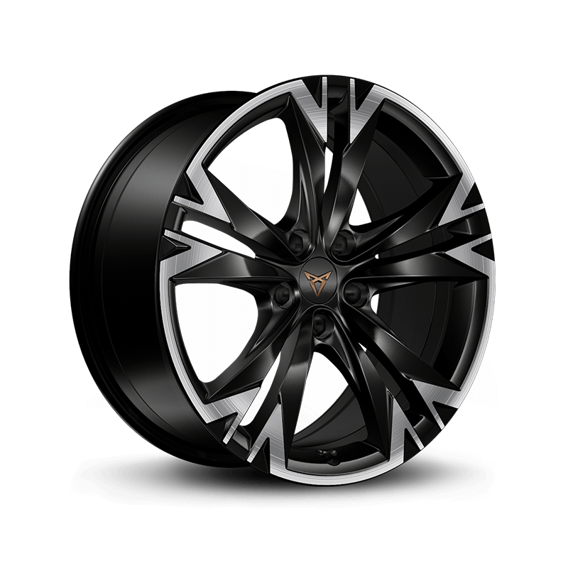 CUPRA Formentor available with 18” sonora silver wheel